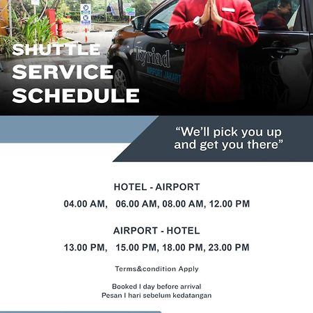 Kyriad Hotel Airport Jakarta Тангеранг Экстерьер фото