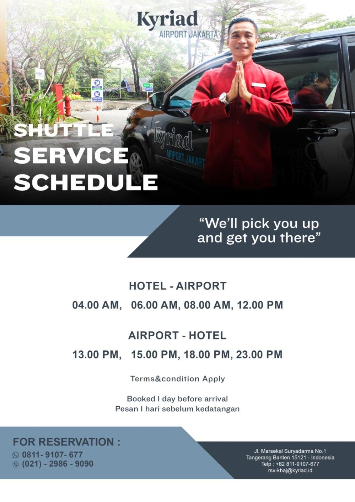 Kyriad Hotel Airport Jakarta Тангеранг Экстерьер фото